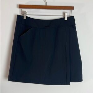 Inphorm Black golf tennis Pickleball skirt skort size medium